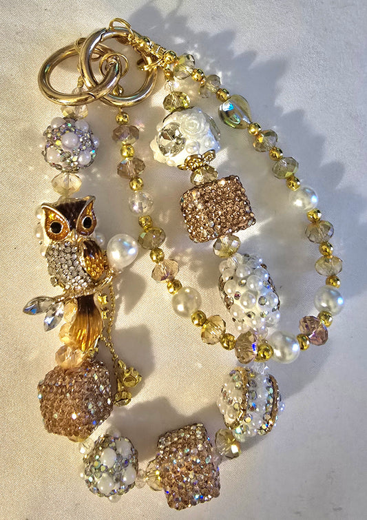 Golden Owl Accessory Chain