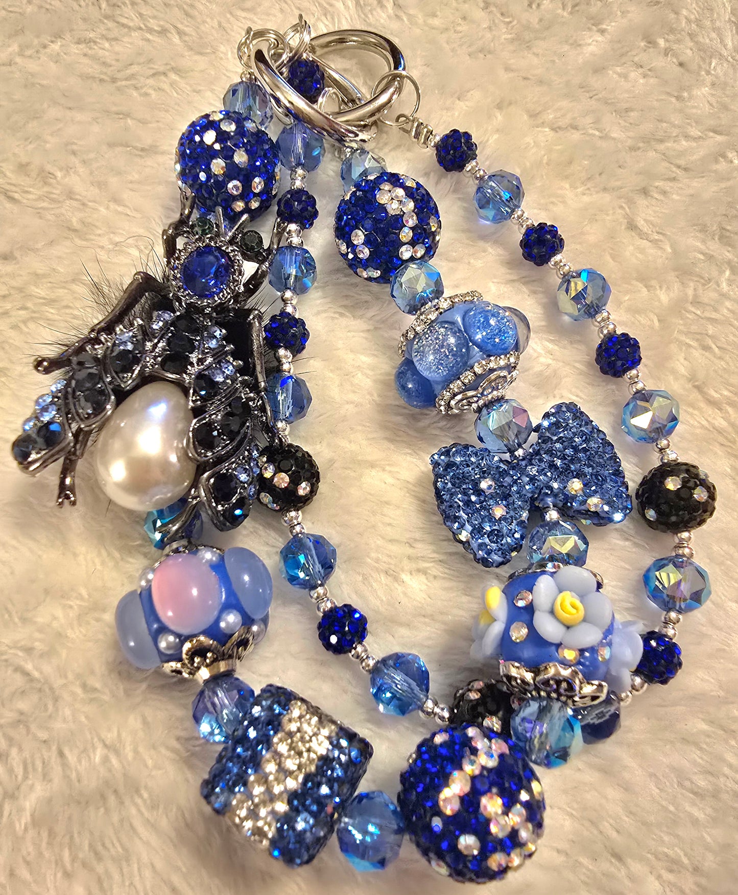 Sapphire Bumblebee Accessory Chain