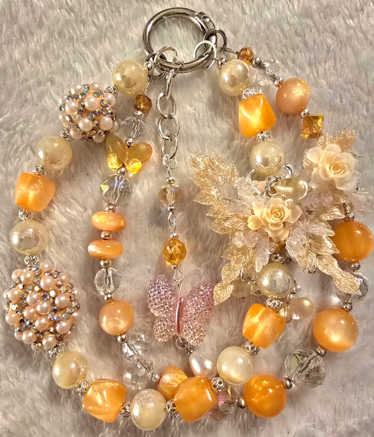 Floral Butterfly Accessory Chain