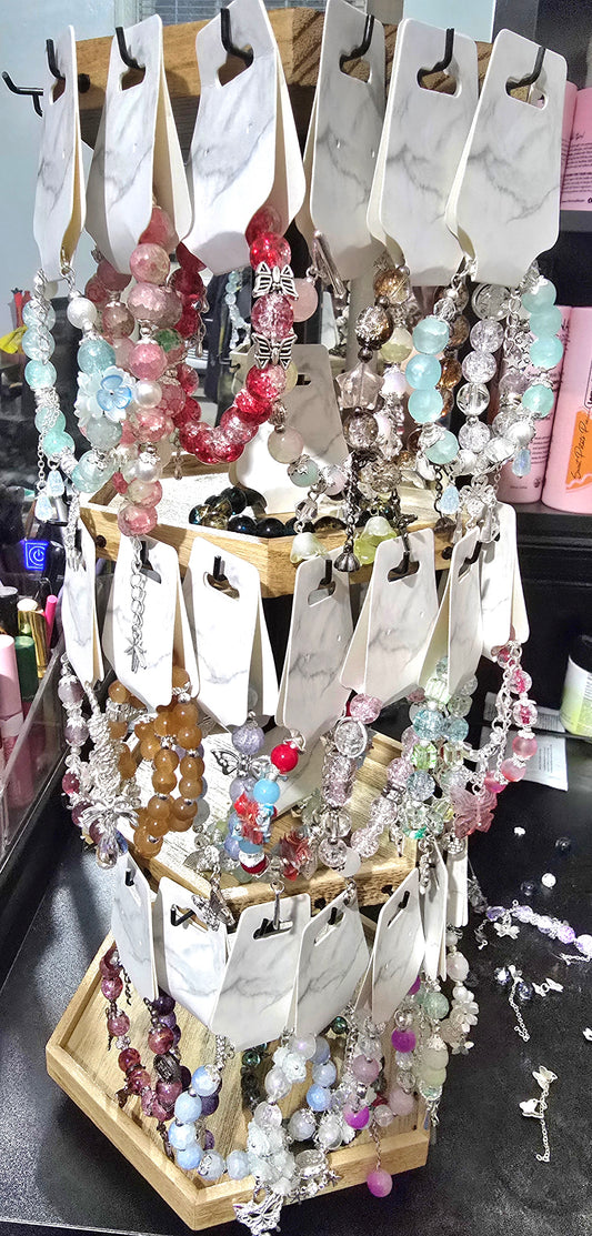 Exquisite Luxury Glass Bead Bracelets