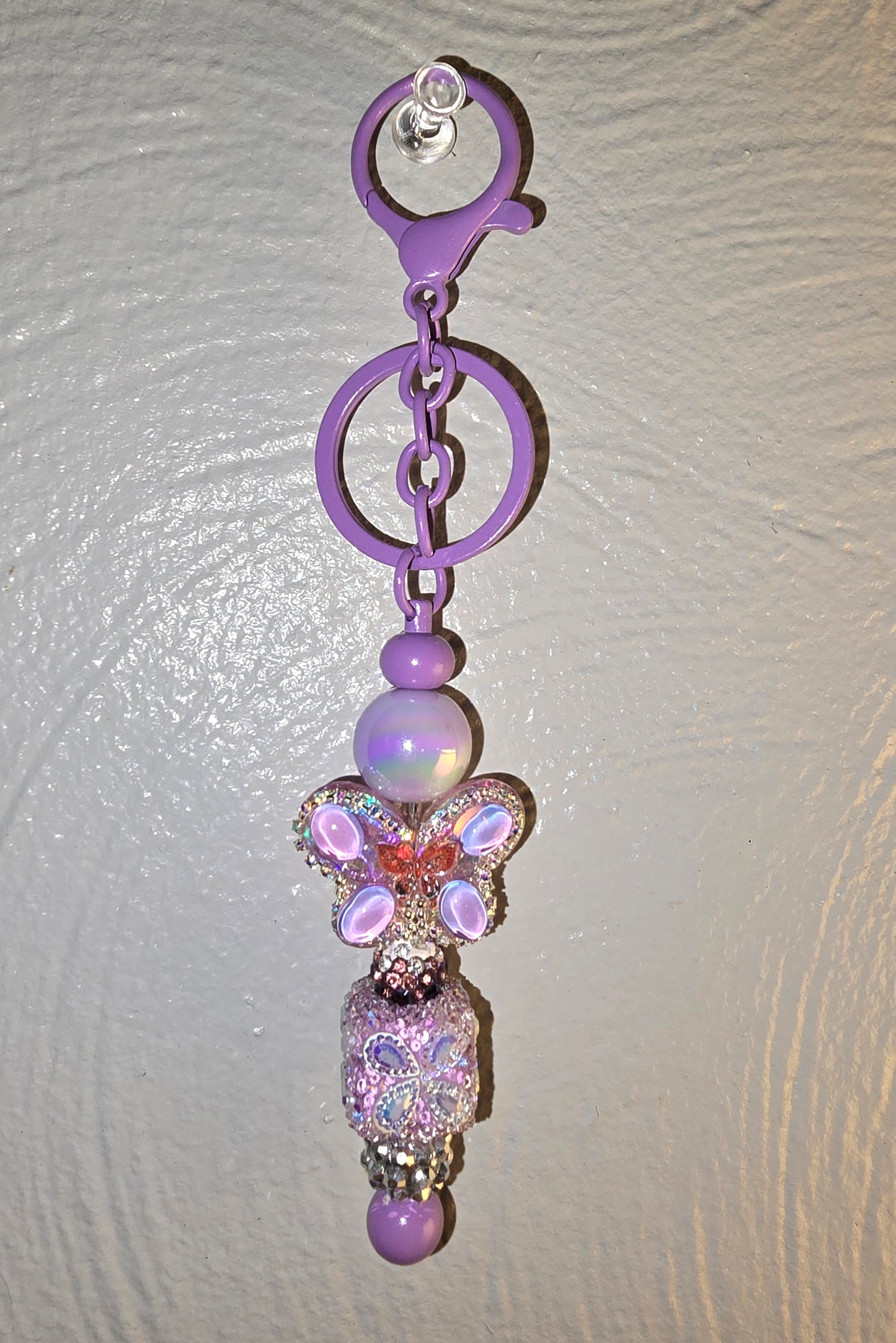 Lavender Flutter Keychain
