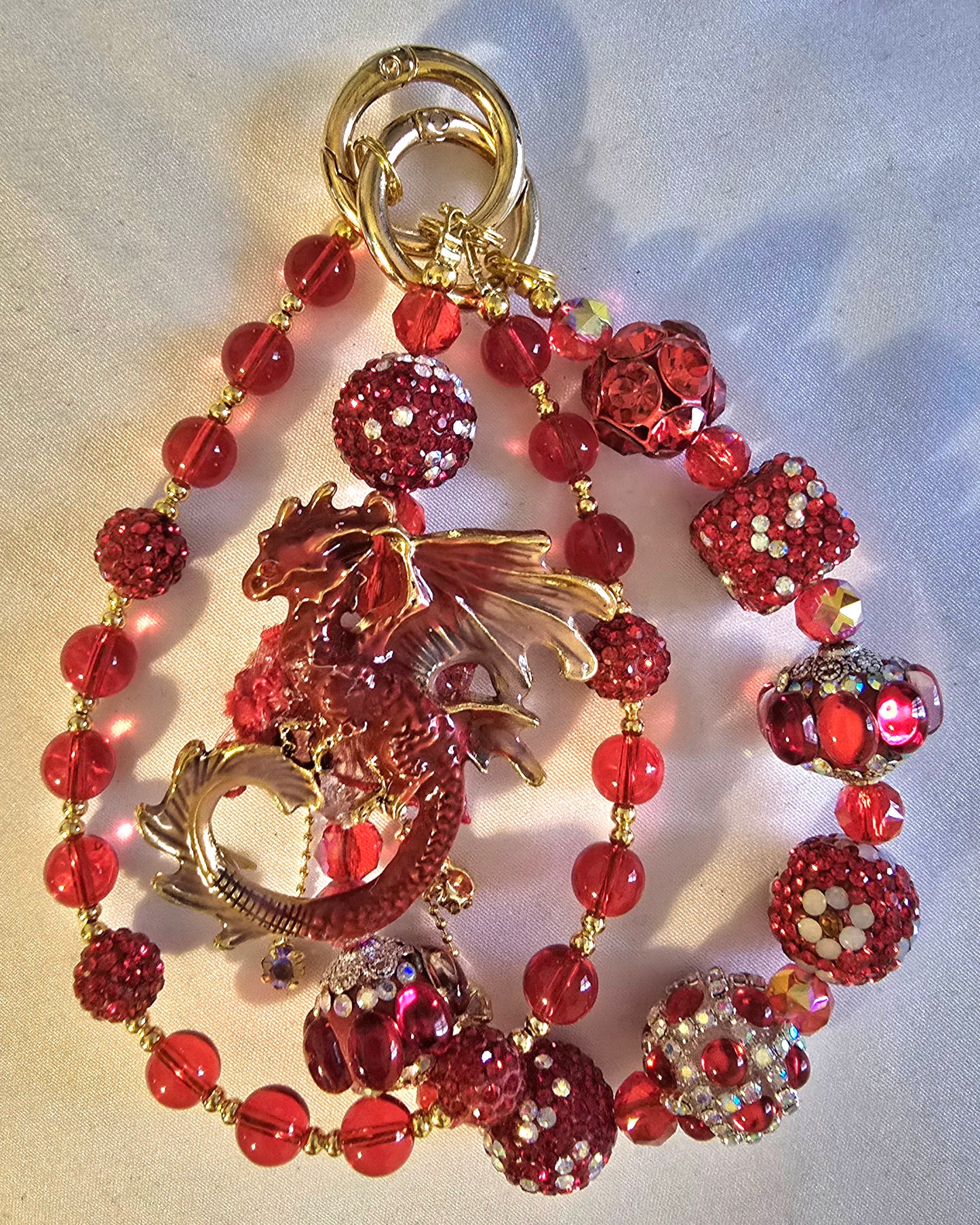 Red Dragon Accessory Chain