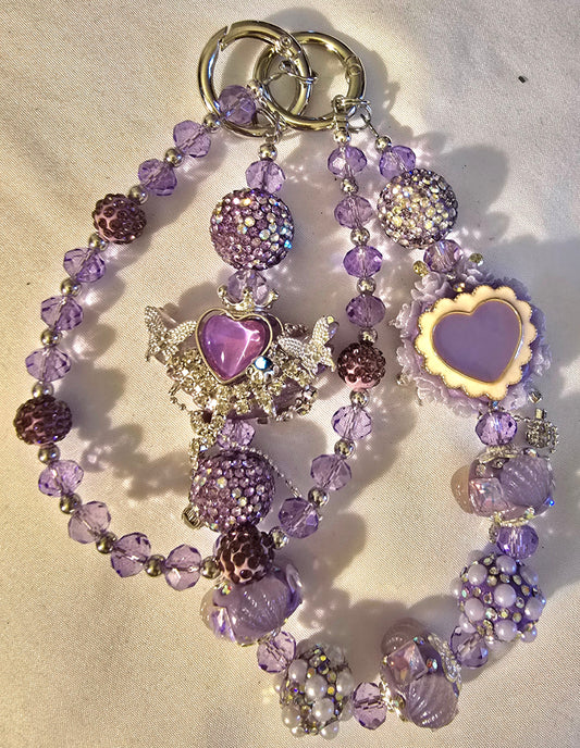 Purple Heart Accessory Chain
