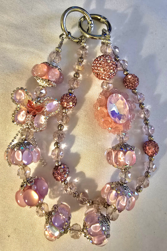 Blush Butterfly Accessory Chain