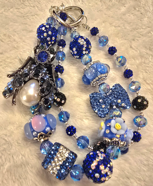 Sapphire Bumblebee Accessory Chain