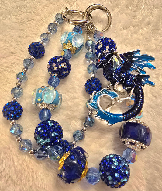 Sapphire Dragon Accessory Chain