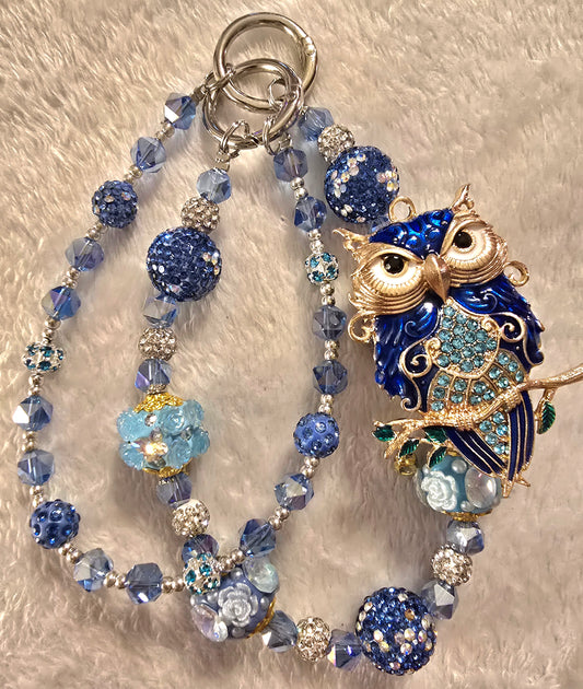 Blue Owl Accessory Chain