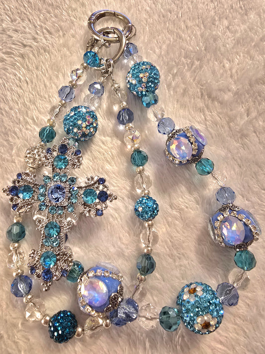 Blue Cross Accessory Chain