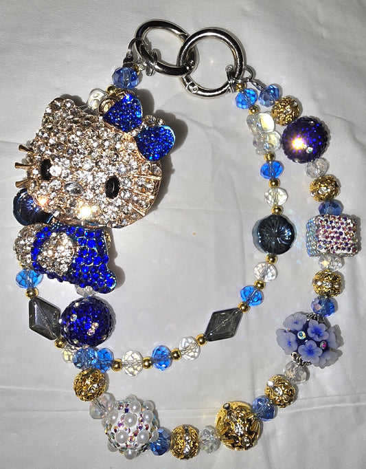 Blue HK Accessory Chain