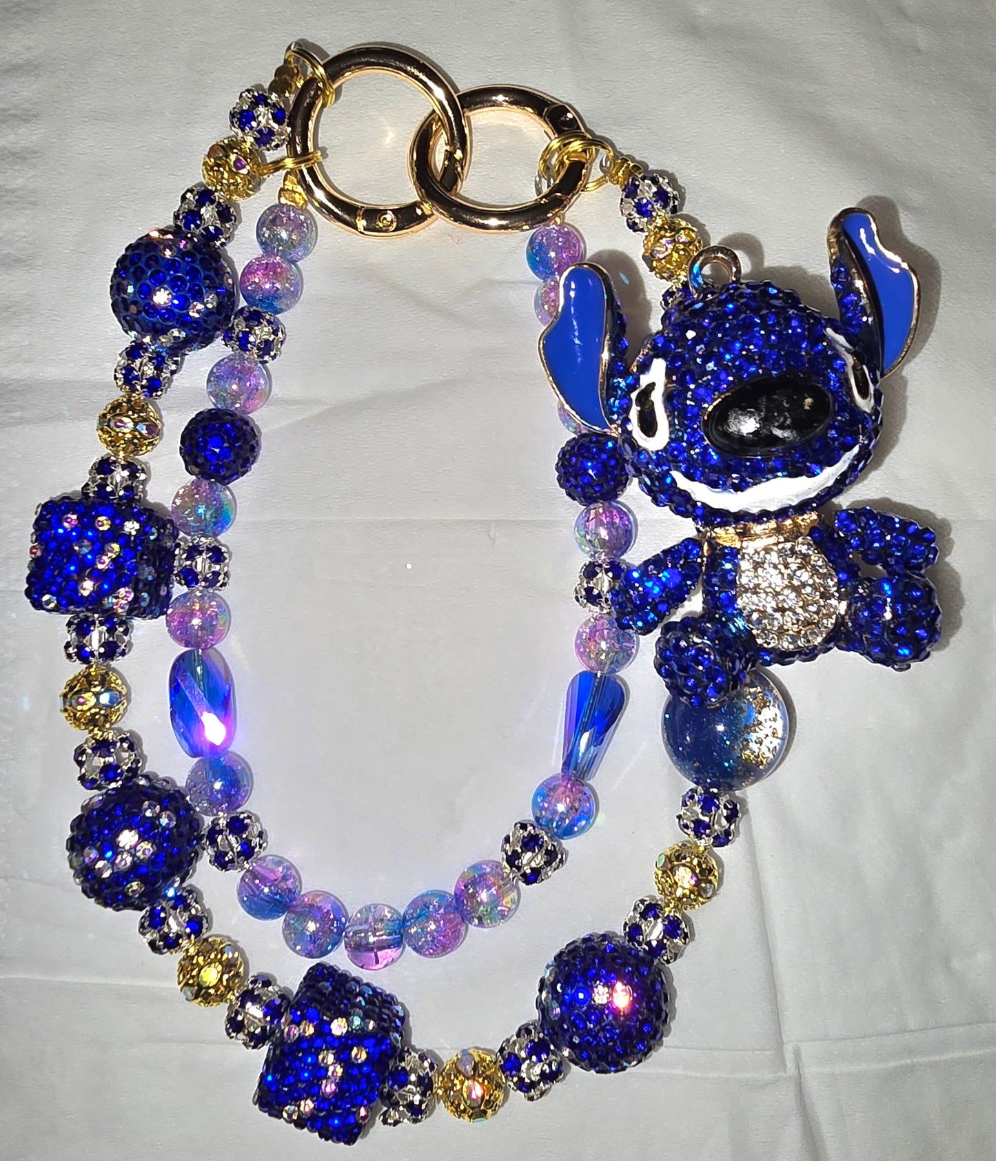 Blue Stitch Accessory Chain