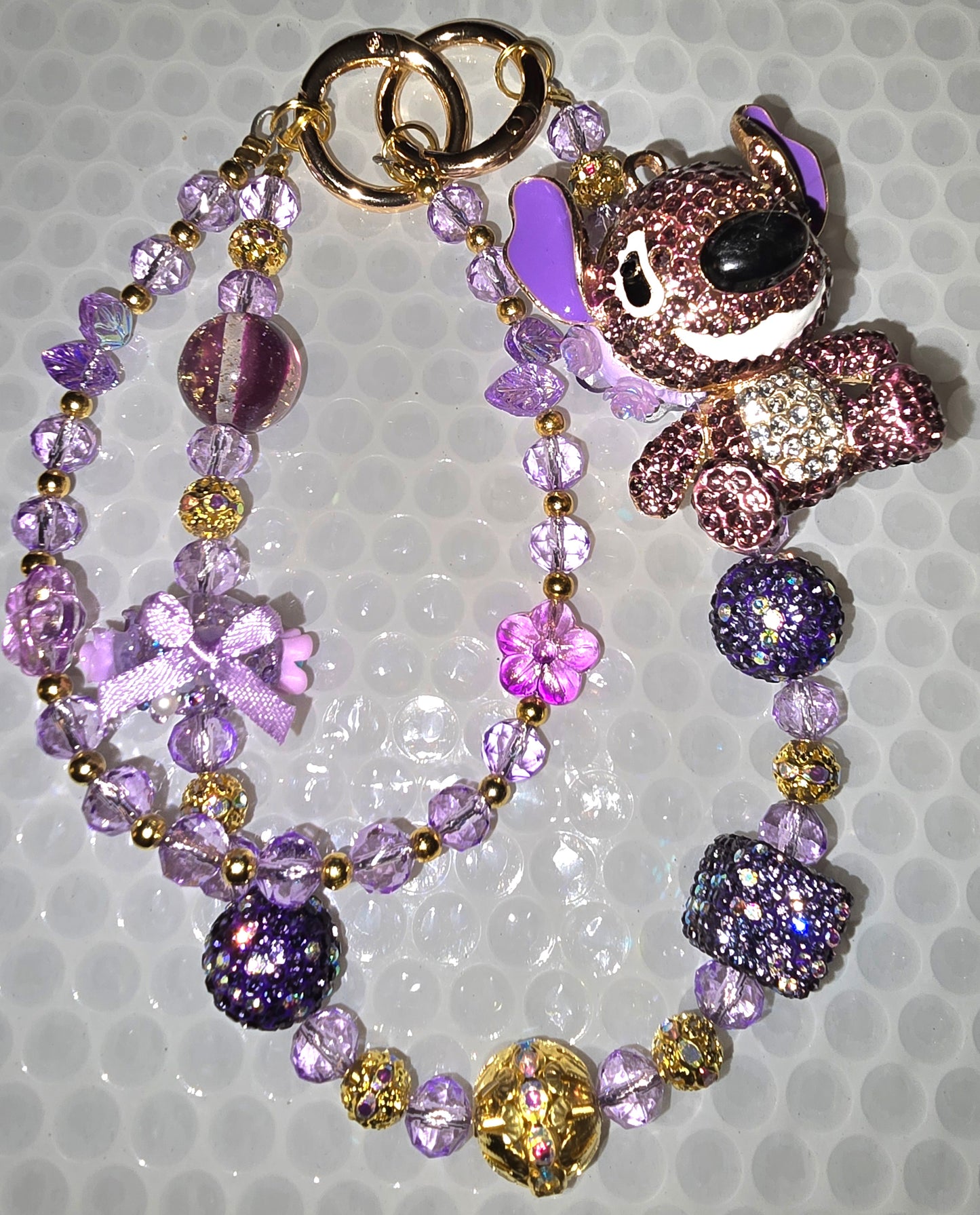 Purple Stitch Accessory Chain