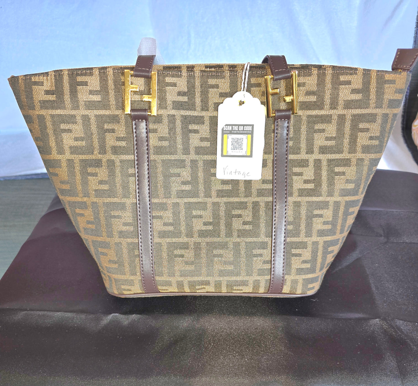 Designer Vintage Shopper Bag