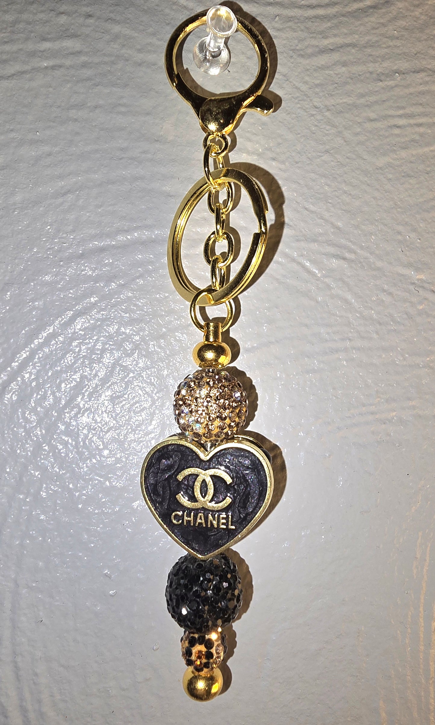 Iconique Noir Keychain