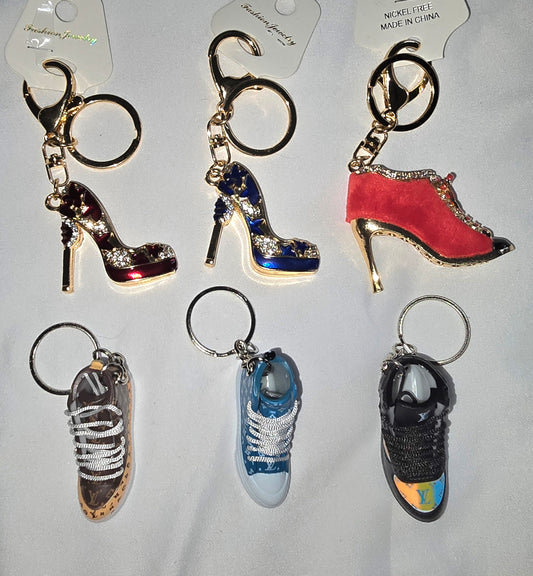 LV Shoe Keyring