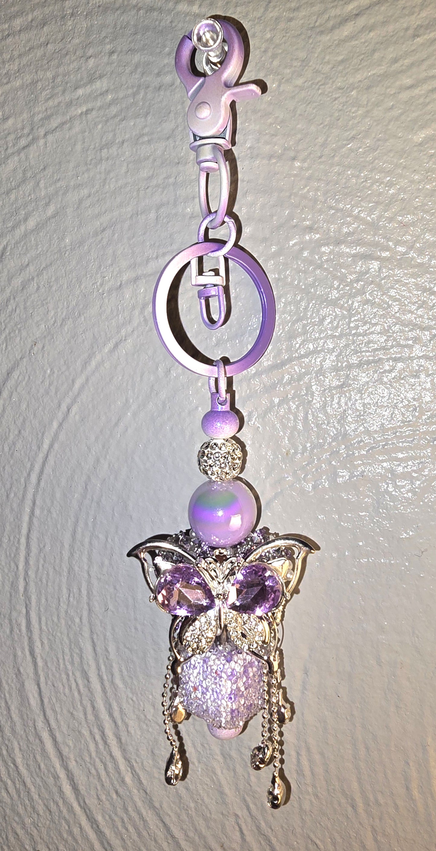 Glimmerwing Charm Keychain