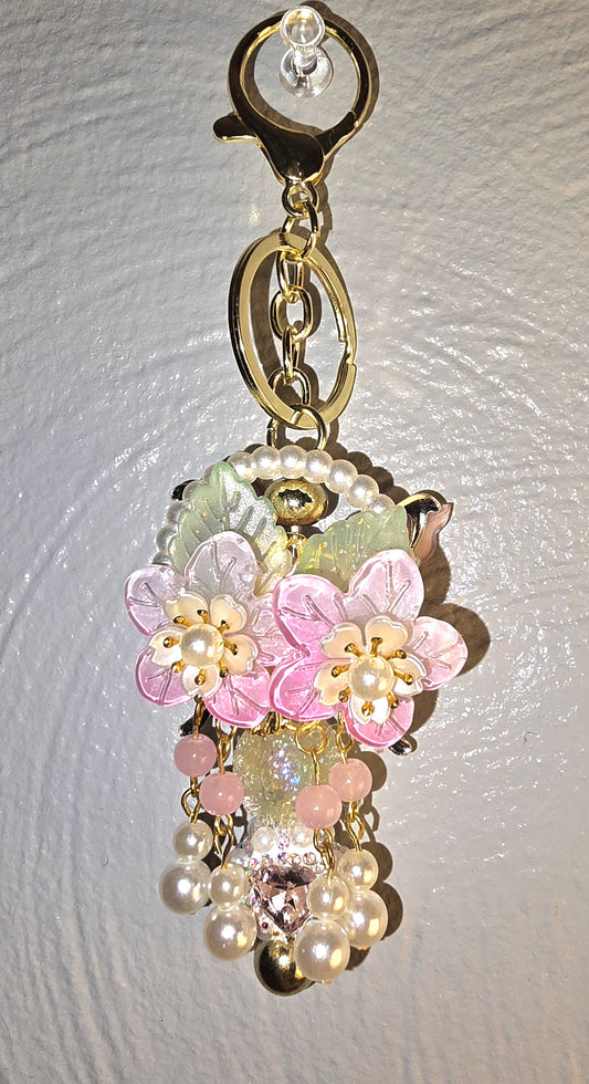 Botanical Fantasy Keychain