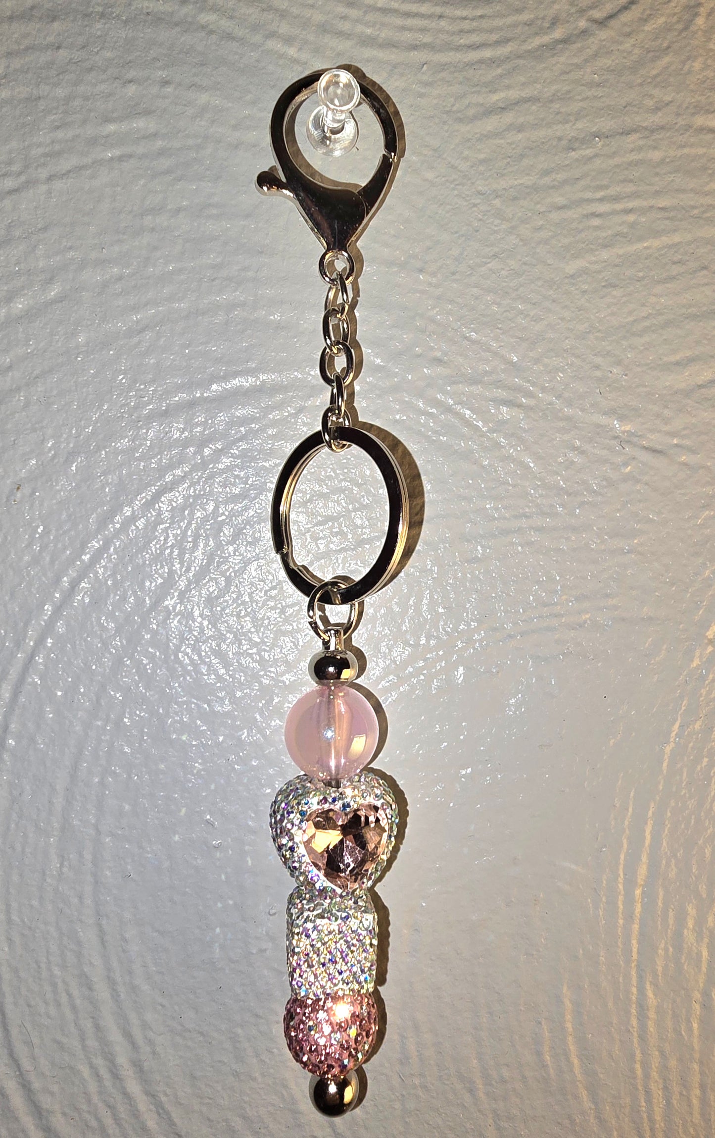 Heartbeat Halo Keychain