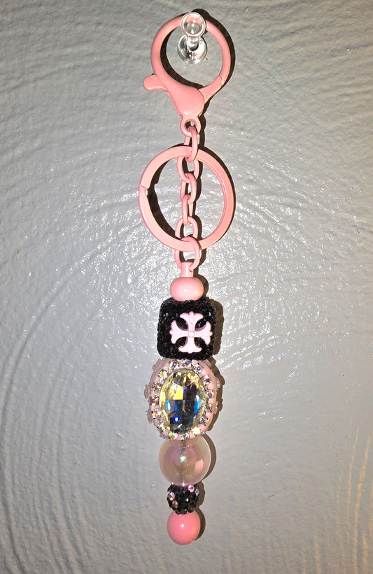 "Rosé Ritual" Keychain