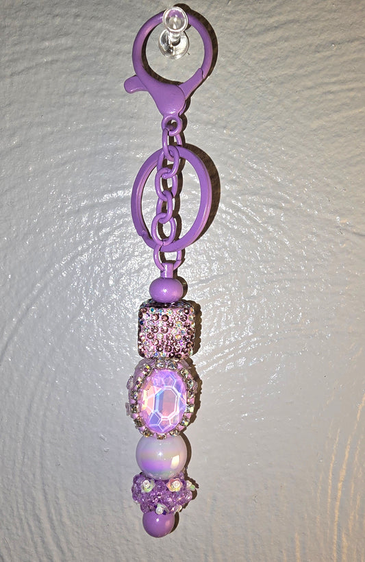 Violet Twilight Keychain