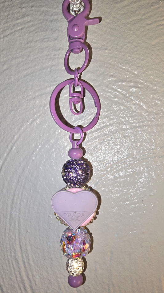 Heart of Lavande Keychain