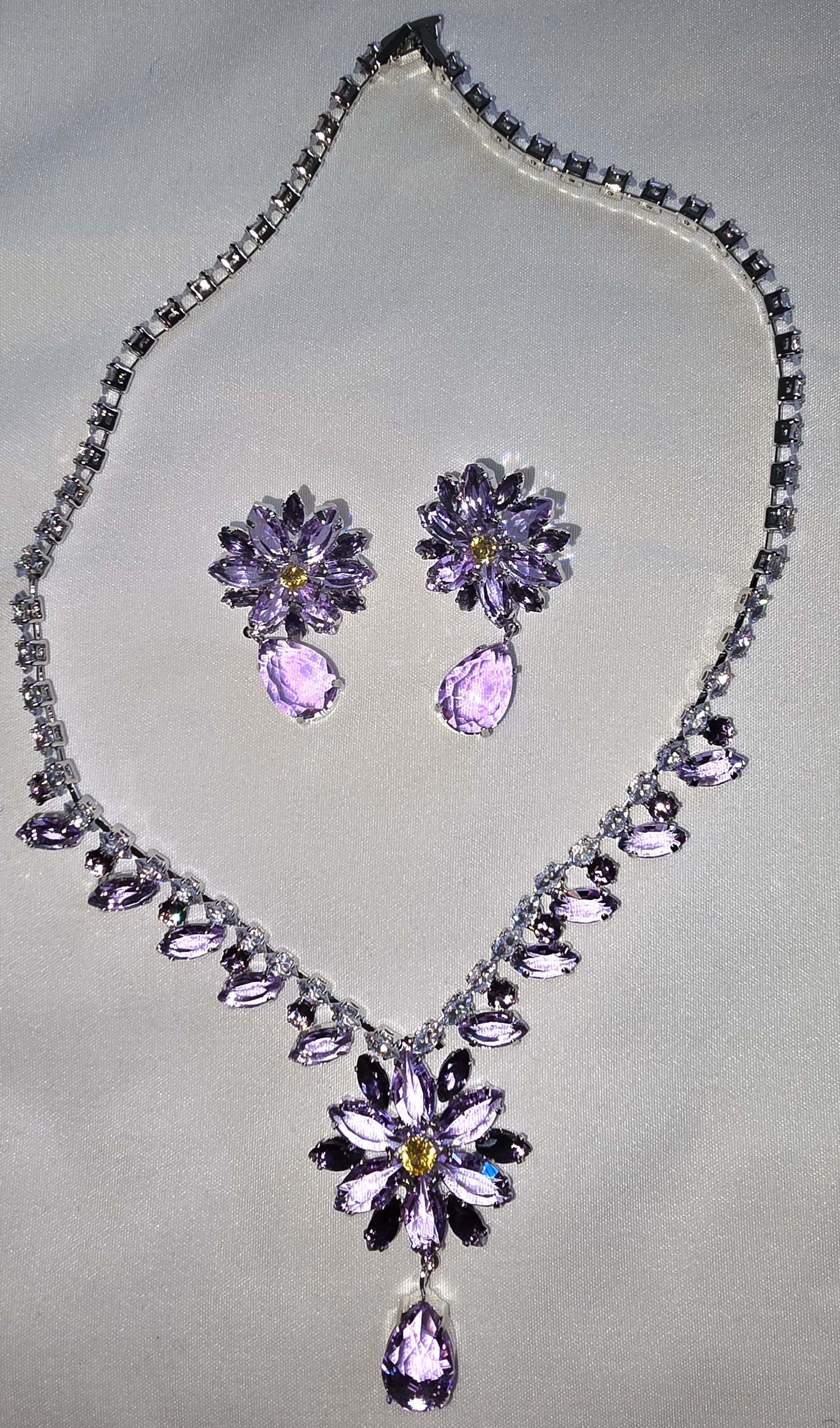 “Imperial Petal” Necklace/Earring Set