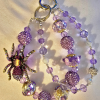 purple spider accessory chain
