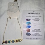 sagittarius zodiac necklace