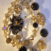 black spider accessory chain